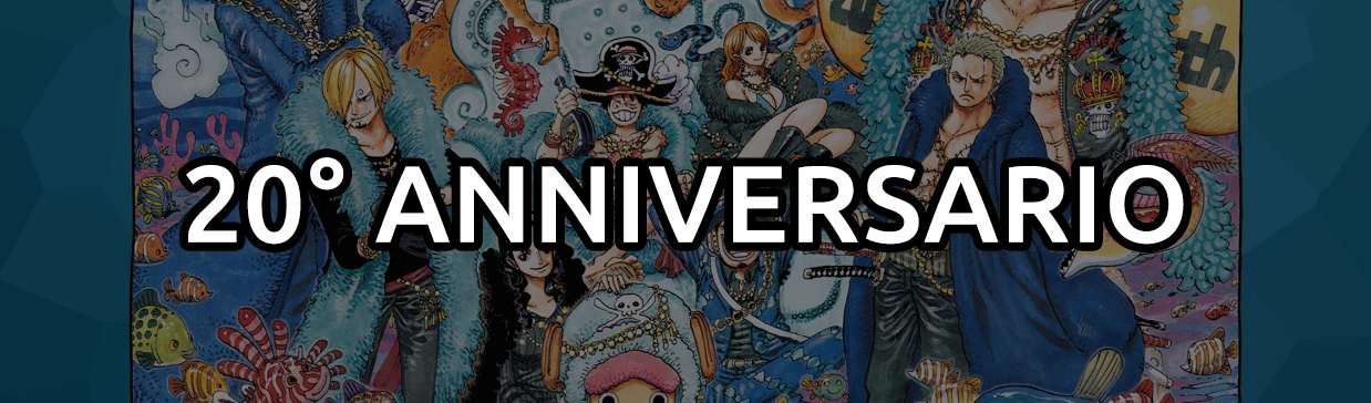 one piece 20 anniversario