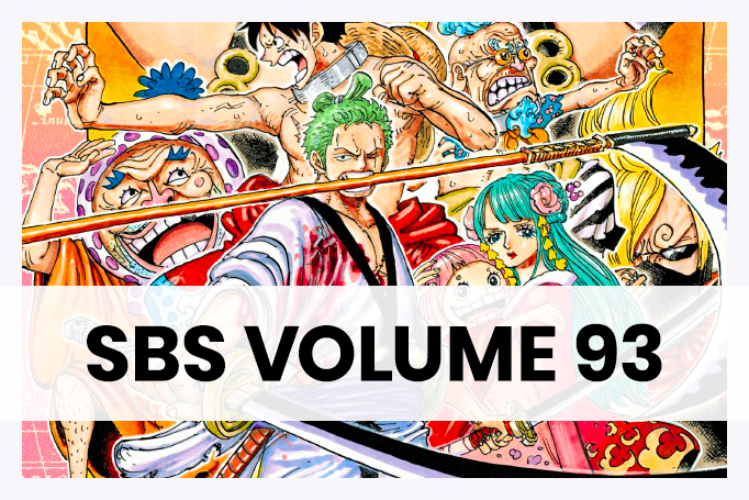 Sbs Volume 93 Ecco Tutte Le Domande Migliori One Piece Mania