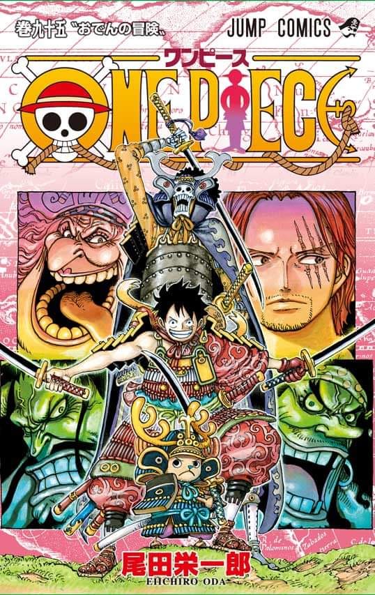 one piece volume 95 cover