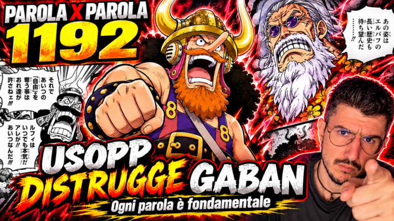 Monologo di Usopp e il destino di Luffy nel capitolo 1192