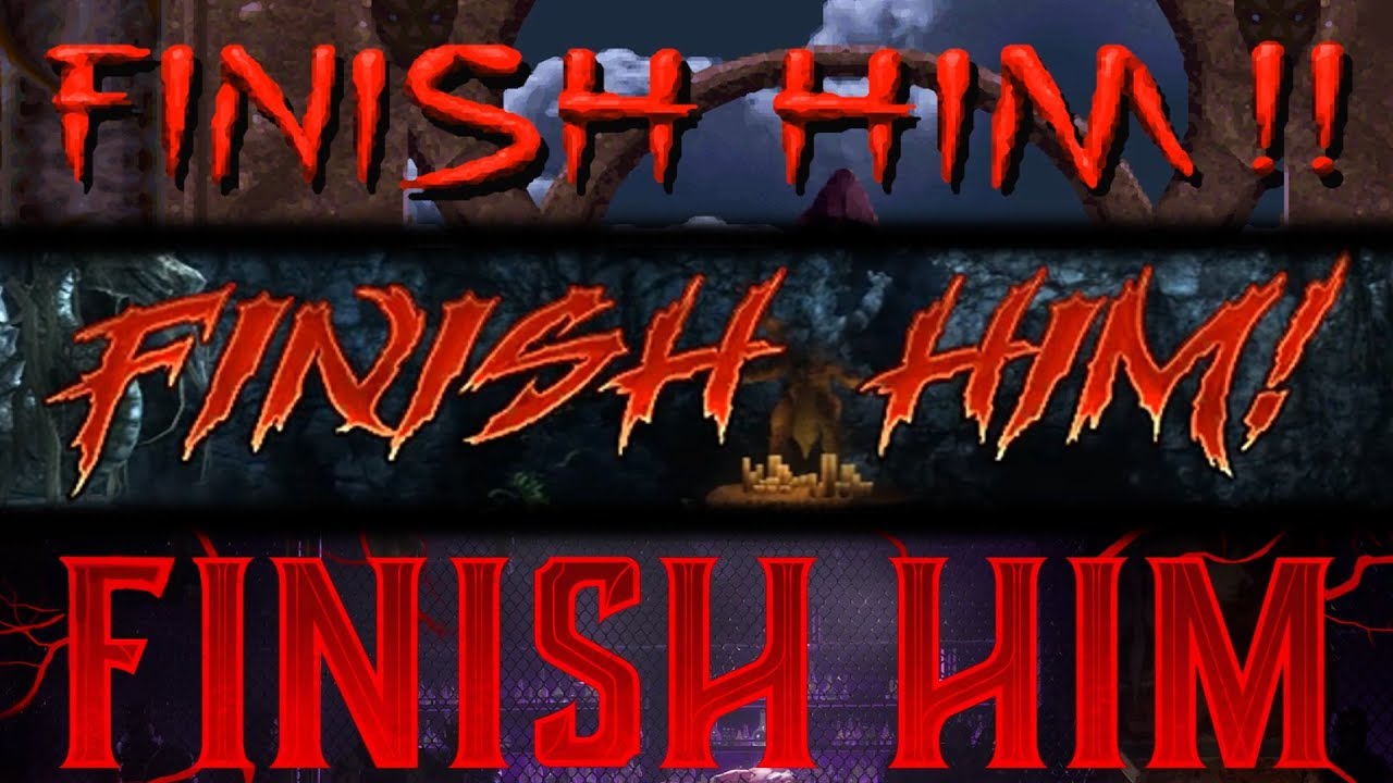 Evolution of "FINISH HIM" Sound Effect (1992-2019)