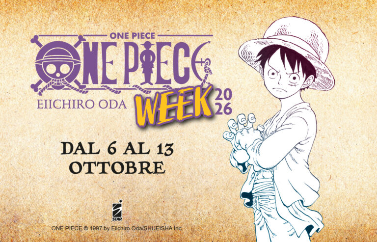 ONE PIECE WEEK 2026: a ottobre torna la settimana dei pirati!